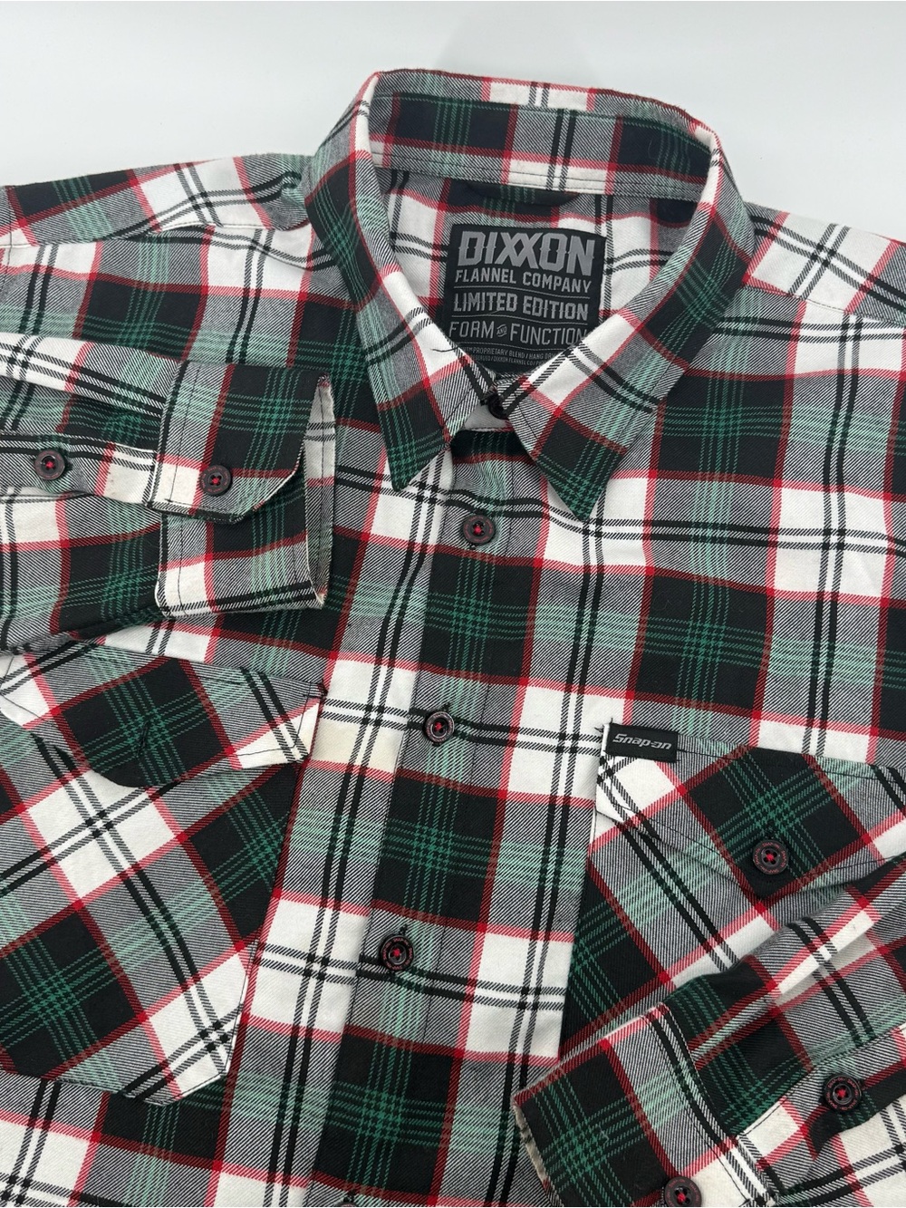 Dixxon Flannel Company SnapOn Limited Ed. Form & Function Plaid Shirt Mens 2XL